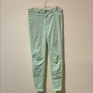 J Brand Mint Green Chinos - Women’s 29